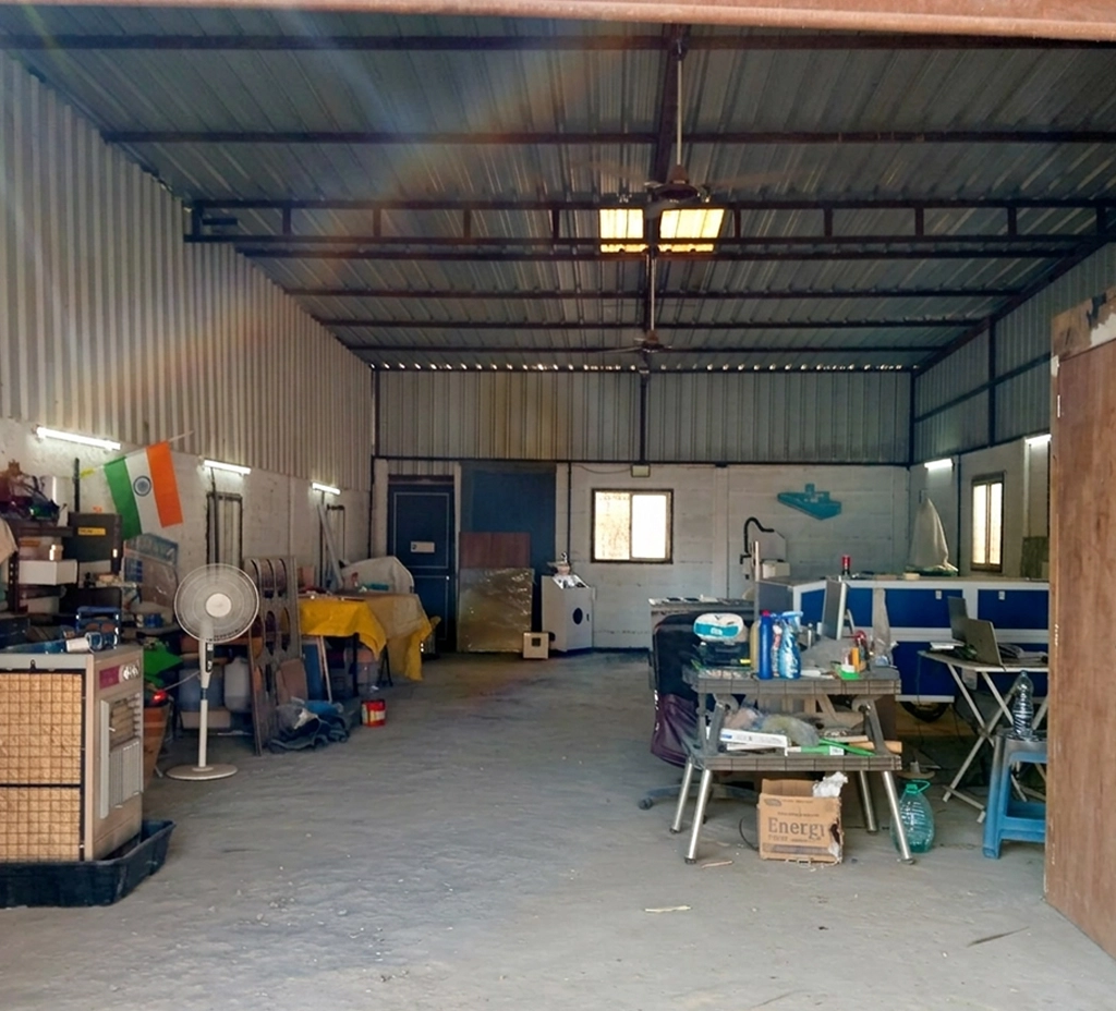 Shirobindu CNC office inside machine area